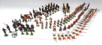 Britains repainted Argyll and Sutherland Highanders firing