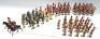 Britains repainted Gordon Highlanders marching