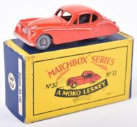 Matchbox Moko Lesney 32a Jaguar XK140