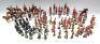 Britains set 40189 Cameron Highlander Colour Party - 3