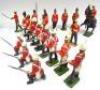 Britains set 40189 Cameron Highlander Colour Party - 11