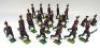 Britains set 40189 Cameron Highlander Colour Party - 13