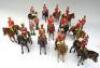 Britains set 40189 Cameron Highlander Colour Party - 14