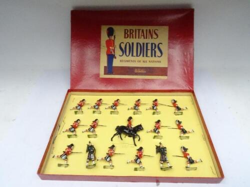 Britains set 2062, Seaforth Highlanders charging