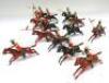 Reproduction Britains plug shoulder lancers - 4