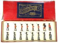 Britains RARE DISPLAY SET 431, Scots Guards in summer and winter dress