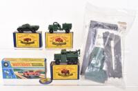 Matchbox Lesney Moko Series Regular Wheels Military Vehicles