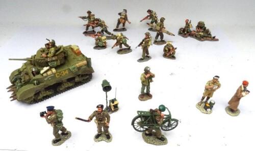 King and Country World War II Allies M5A1 US Light Tank