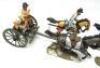 Britains matte series American Civil War set 17433 Confederate six horse limbered Caisson - 5