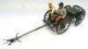 Britains matte series American Civil War set 17433 Confederate six horse limbered Caisson - 7