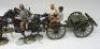 Britains matte series American Civil War set 17433 Confederate six horse limbered Caisson - 10