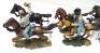 Britains matte series American Civil War set 17433 Confederate six horse limbered Caisson - 11