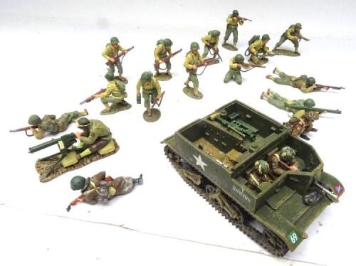 King and Country World War II set MG046 Arnhem Universal Carrier
