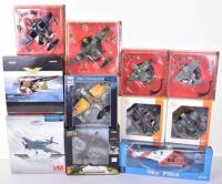 Eleven Boxed Diecast Aircraft Models