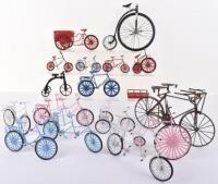 Sixteen bicycle models