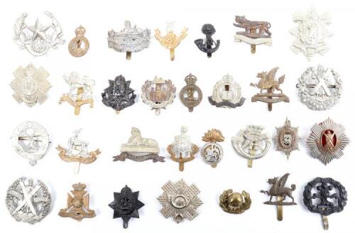 Selection of British Infantry Regiments & Territorial Battalion Cap Badges