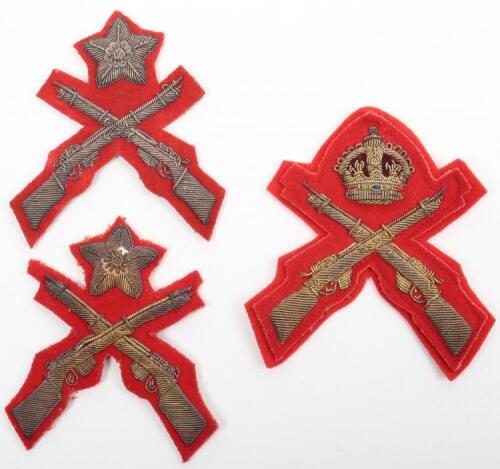 3x Post 1902 Bullion Marksman Proficiency Badges