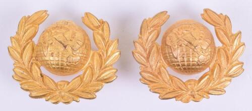 Royal Marines Officers Collar Badges