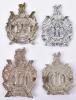 4x Post 1902 Kings Own Scottish Borderers Glengarry Badges - 2