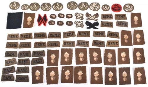 Selection of British Cloth Formation Signs