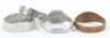 4x WW1 Patriotic Finger Rings - 2