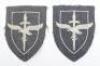 2x WW2 German Luftwaffe Flak Helferin Arm Badges - 2