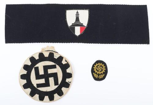 Third Reich D.A.F Emblem Insignia