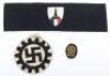 Third Reich D.A.F Emblem Insignia