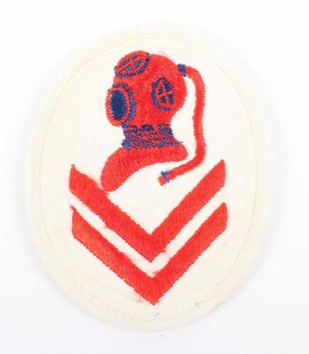 Rare WW2 German Kriegsmarine Divers Speciality / Trade Badge