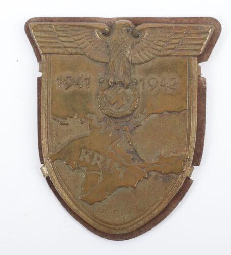 WW2 German Army / Waffen-SS Krim Campaign Shield