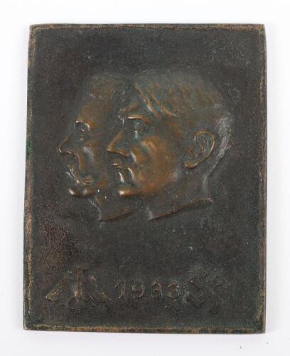 Small Third Reich 1933 Election Plaque