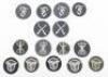 15x WW2 German Luftwaffe Trade / Speciality and Rank Badges - 2