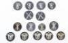 15x WW2 German Luftwaffe Trade / Speciality and Rank Badges - 3