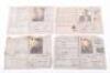 4x Third Reich Kennkarte Identity Documents - 2