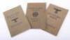 3x German Reisepass Books