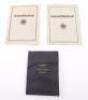 3x Third Reich Luftschutz Documents