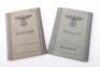 WW2 German Kriegsmarine Issue Wehrpass