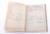 WW2 German Army Wehrpass of Normandy Defender in Nachrichten-Abteilung 709 - 2
