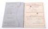 Third Reich NSKK Document Grouping of Otto Janns - 9