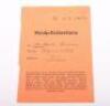 WW2 German Wehrpass and Paperwork Grouping of Otto Grimm - 3