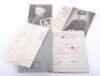 WW2 German Wehrpass and Paperwork Grouping of Otto Grimm - 7