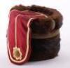 Victorian 11th (Prince Alberts Own) Hussars Officers Busby in Storage Tin - 4
