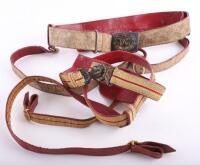 Victorian Officers Undress Belt