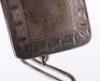 Victorian Hallmarked Silver Officers Pouch - 4