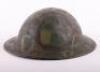 WW1 American Camouflaged Steel Combat Helmet - 3