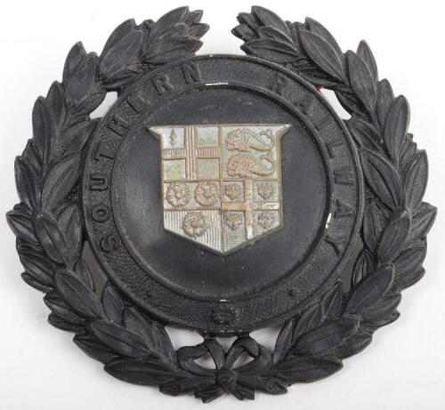 Southern Railway Police Helmet Plate