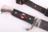 Third Reich Transitional Hitler Youth Boys Dagger by Puma Solingen - 4