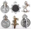 Six Kent Police Cap Badges - 2