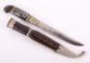 Finnish Puukko Knife Belonging to a German Army Doctor Hans Schurig - 2