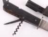 Scarce WW2 German Multitool Fighting Knife - 5